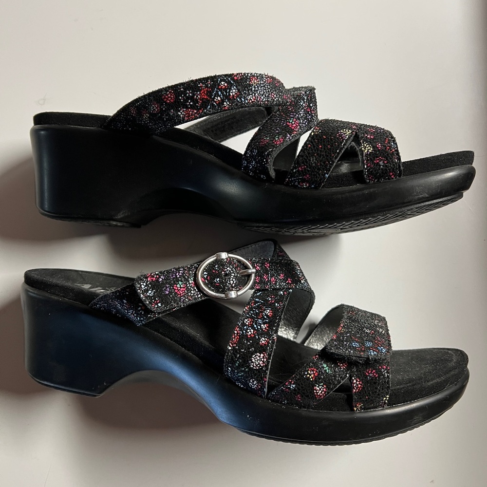 Alegria sandals.  Wore one time.  Size 40
